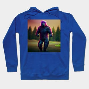 Dope Sasquatch in Nature Hoodie